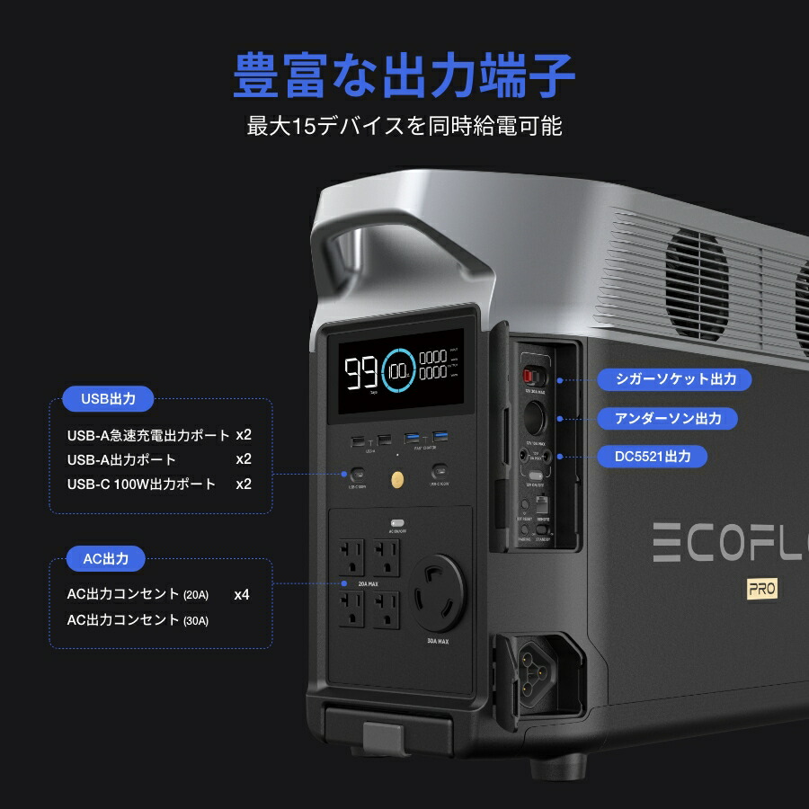 楽天市場】【クーポン利用で198,000円 2/14 00:00〜】EcoFlow