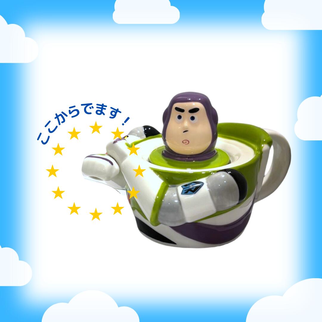 楽天市場】バズ トイストーリー ティーポット 18.5cm ディズニー 食器