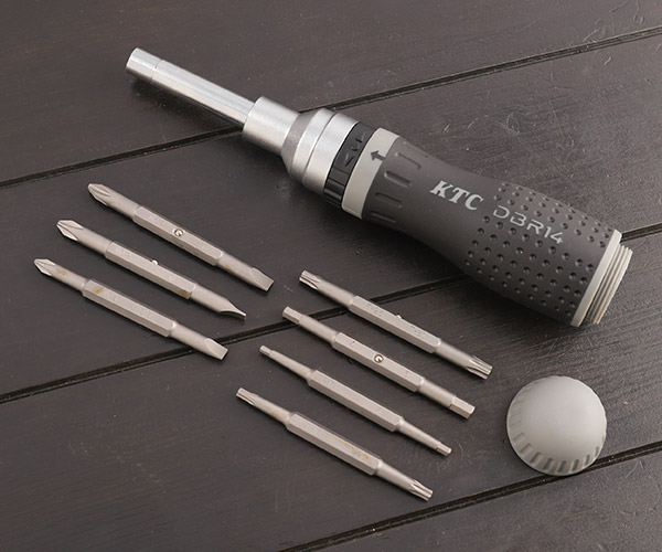 楽天市場】KTC 9.5sq. ライダーズメンテナンスツールセット 14点