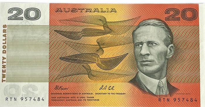 楽天市場】オーストラリア紙幣 20ドル 未使用 世界 外国 貨幣 古銭 旧
