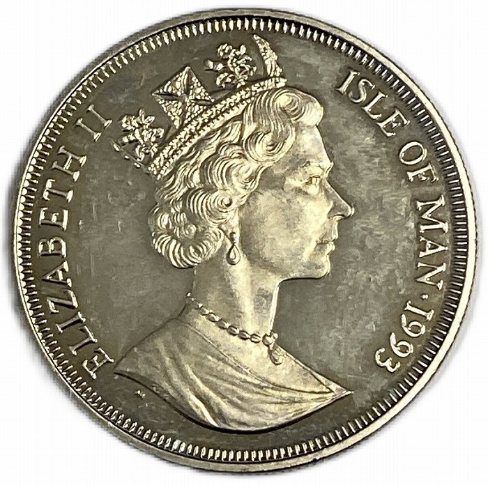 楽天市場】1クローン エリザベス女王2世 1993年 恐竜 記念コイン 古銭