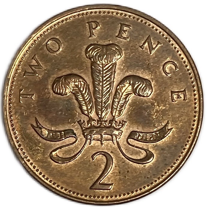 楽天市場】エリザベス女王 2ペンス 年代ランダム XF コイン 硬貨