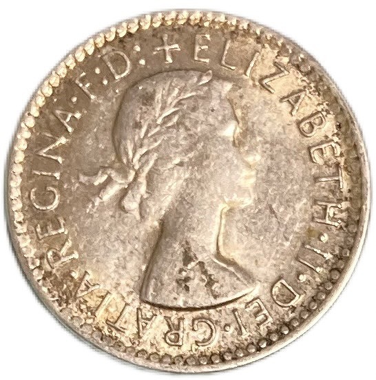 楽天市場】アンティークコイン シルバー 3ペンス 年代ランダム XF