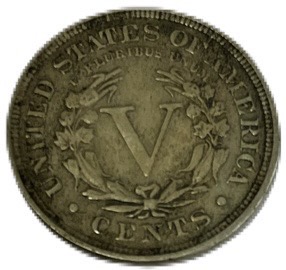 楽天市場】アメリカ銀貨 5セント銀貨 1910年 VF アンティークコイン