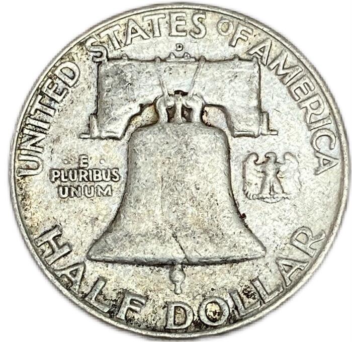 フランクリン ハーフダラー 50セント ドル 10枚セット アメリカ 銀貨