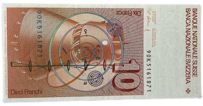 旧スイスフラン紙幣 150CHF 第8シリーズ 旧スイスフラン紙幣 150CHF 第