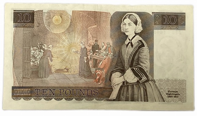 エリザベス女王 イギリス 旧紙幣 5ポンド 2枚 10ポンド 10枚 セット