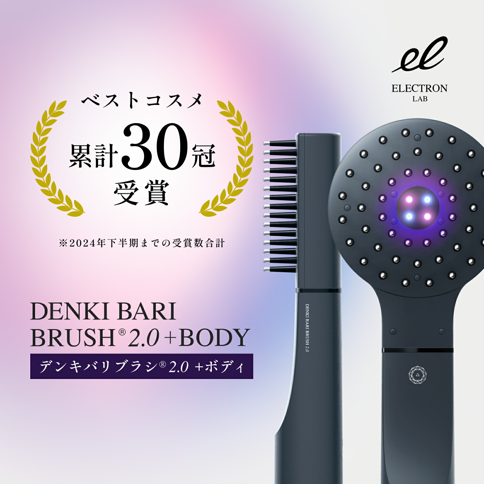 エレクトロン 電気バリブラシ2.0+ブラシ el DENKIBARI BRUSH デンキ