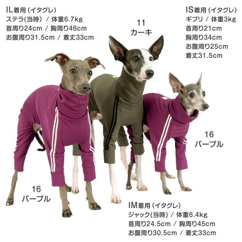 楽天市場】ロンパース 抜け毛対策 長袖 【送料込】 イタグレ用 ドッグ
