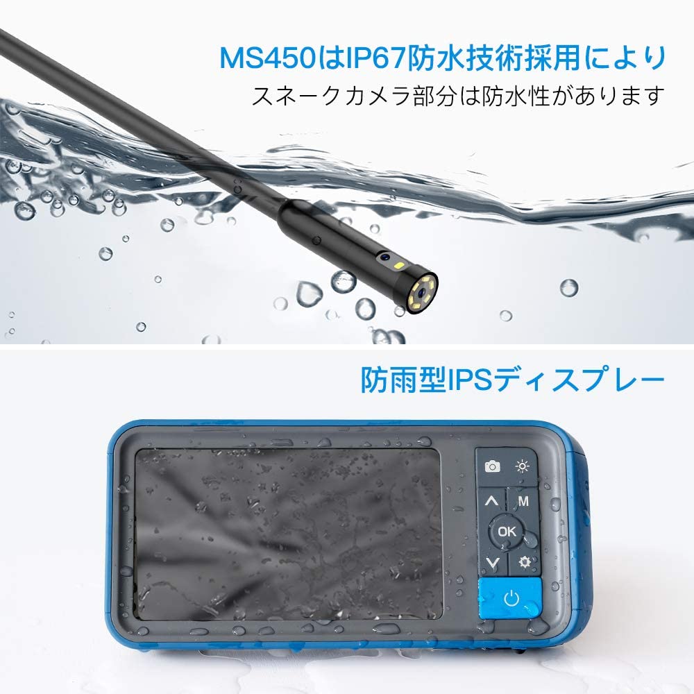 楽天市場】内視鏡カメラ 【カメラ デュアル スコープカメラ スネーク