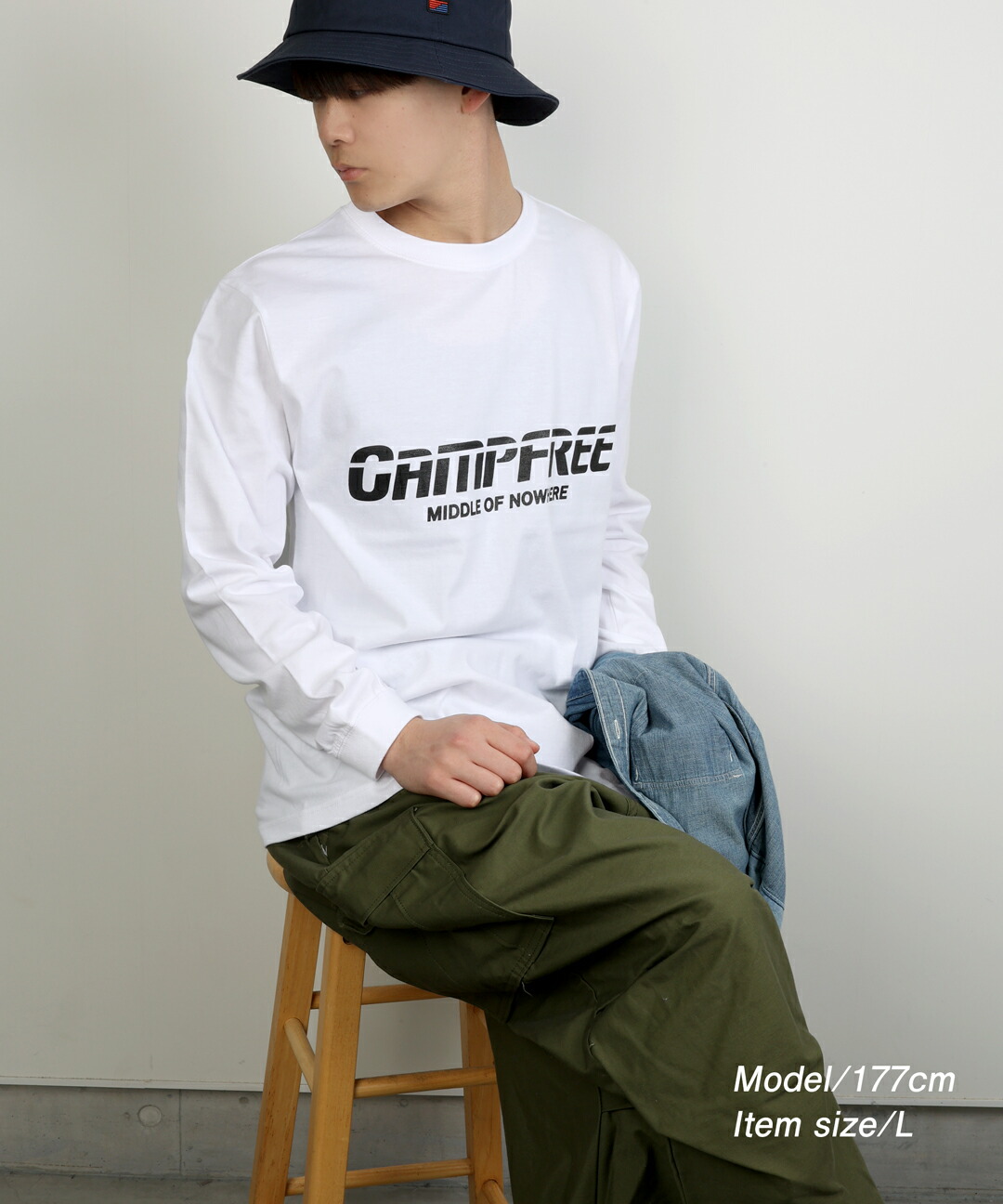 楽天市場】CAMPFREE キャンプフリー ロンT ロンt ロンティー メンズ