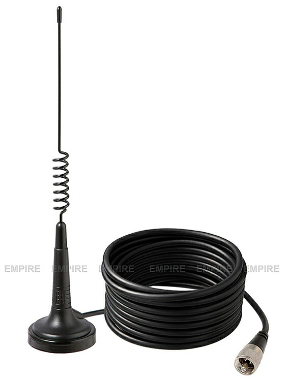 新型3.5kw】CB無線 日本製 デコトラ スーパーアンテナ 27-28MHz 1/4λ