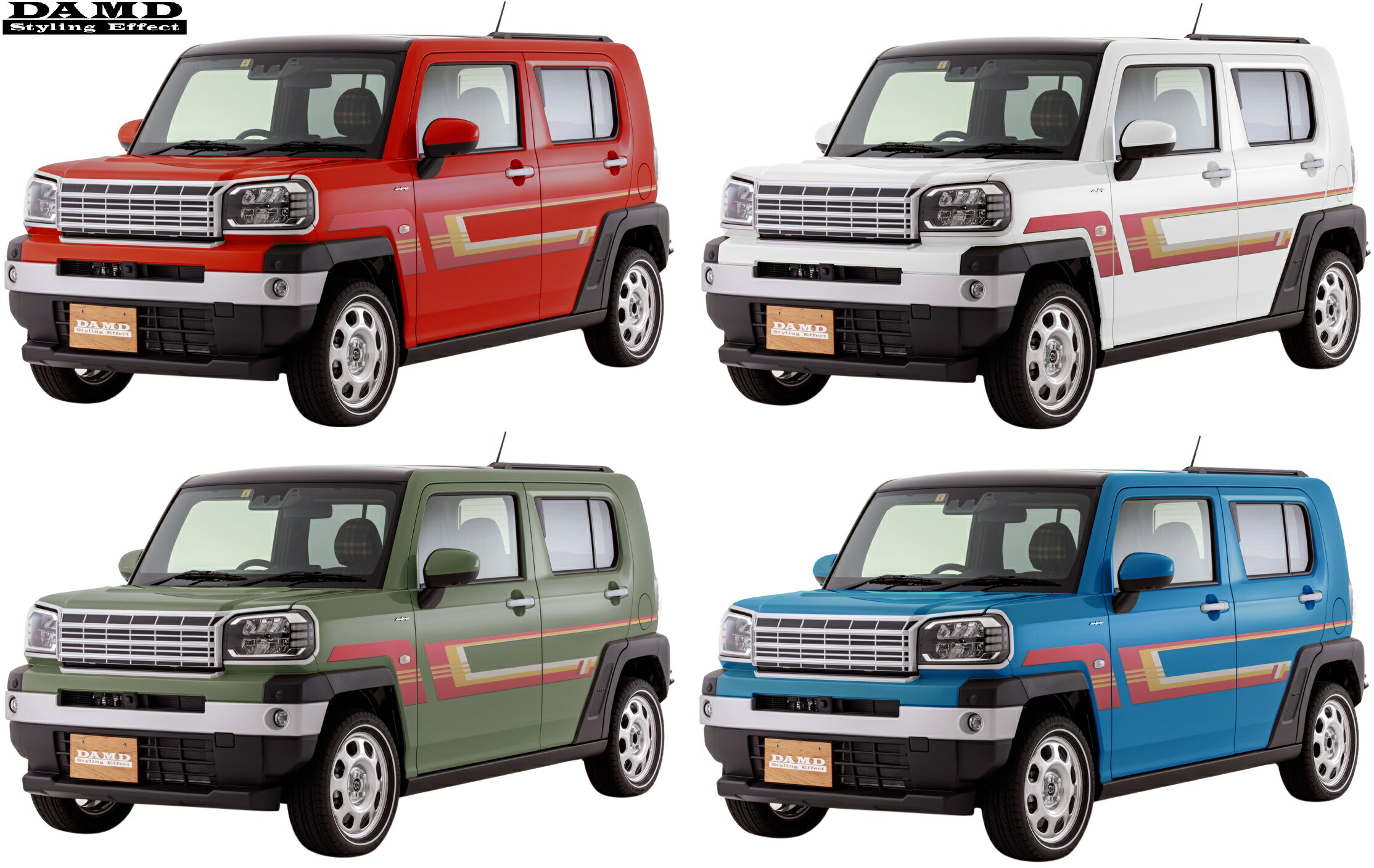 楽天市場】【M's】 ダイハツ タフト TAFT 前期 (2020.6-) DAMD 80's