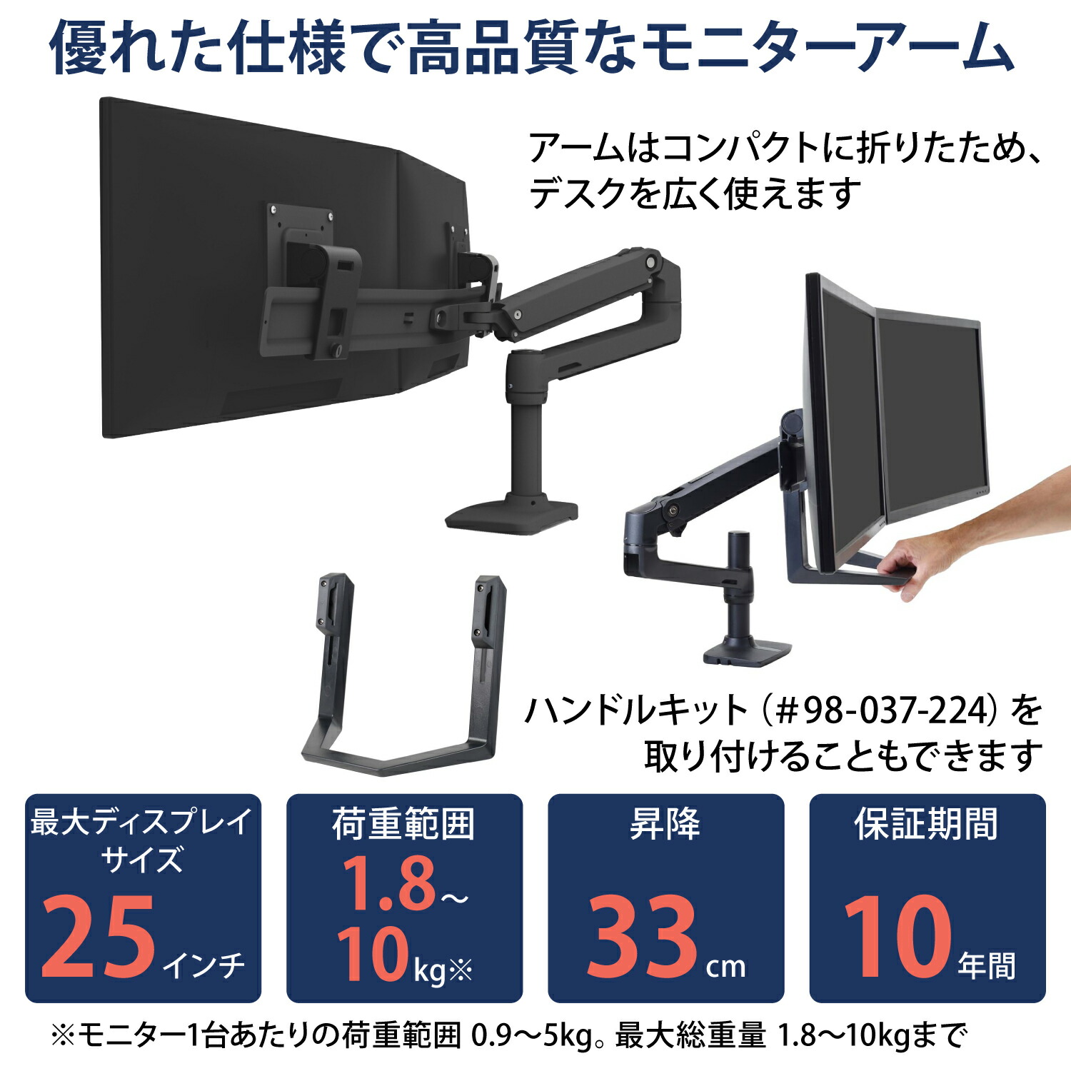 楽天市場】【モニターアーム】エルゴトロン LX デスクマウント