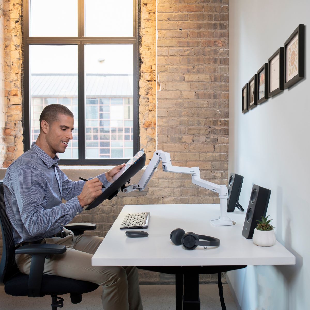 楽天市場】【モニターアーム オプション】エルゴトロン LX デスク