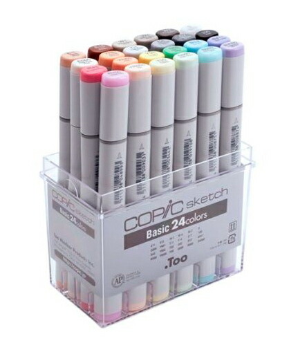 楽天市場】コピック スケッチ ベーシック 24色セット : ESHIL 楽天市場店