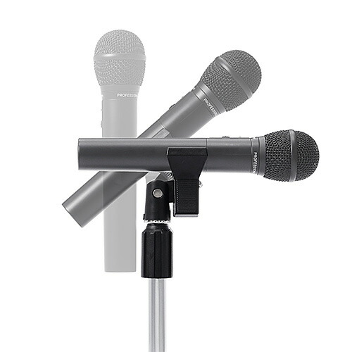 楽天市場】卓上マイクスタンド マイクホルダー付き 高さ25〜40cm