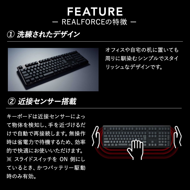 REALFORCE R4 R4HA22 日本語配列 変荷重 フルサイズ 製品 : REALFORCE