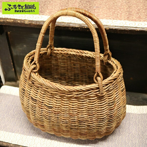 楽天市場】【ふるさと納税】信州の伝統工芸品 あけび蔓細工 手提げ