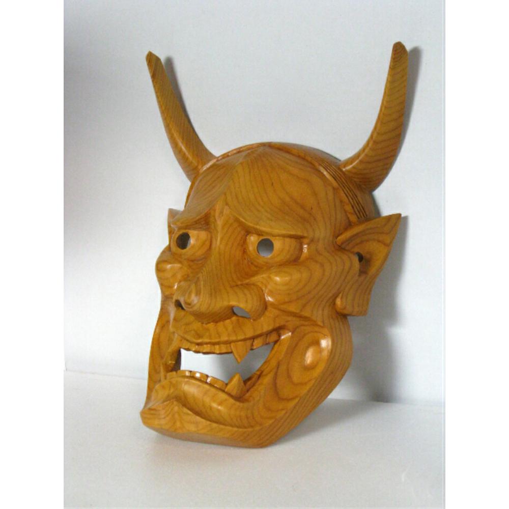 楽天市場】般若 木彫りの通販