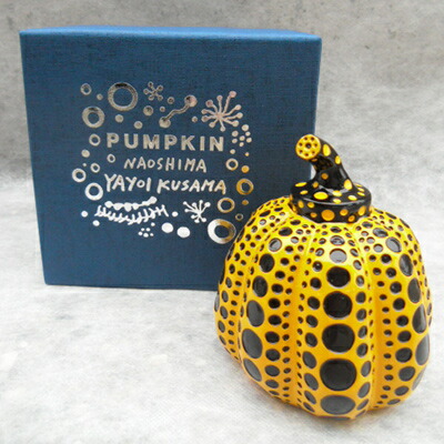 楽天市場】【ふるさと納税】草間彌生 オブジェ【PUMPKIN】 黄色