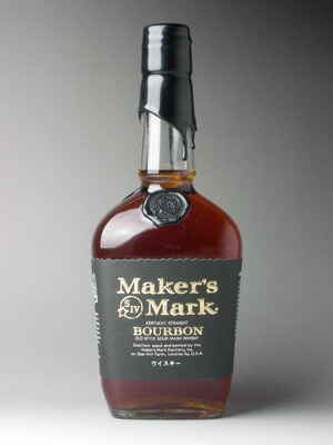 楽天市場】MakersMark Blackメーカーズマーク ブラックトップ 47.5度