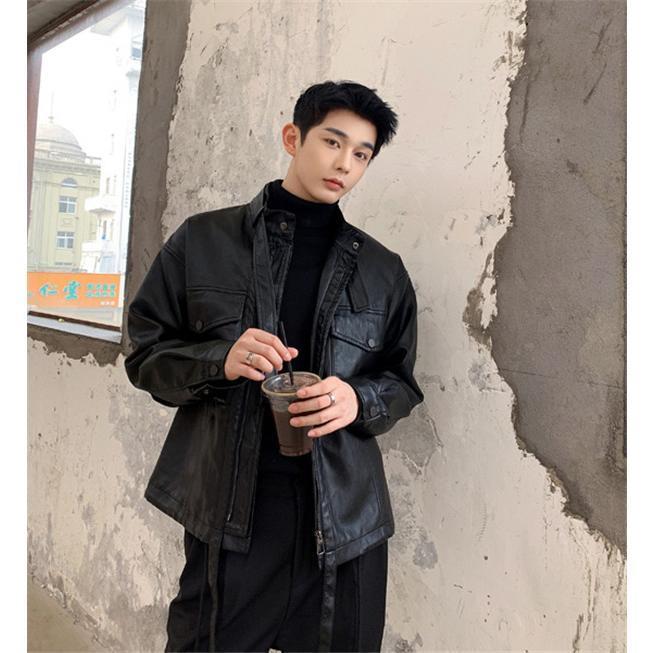 楽天市場】ライダースジャケット メンズ シングル レザージャケット