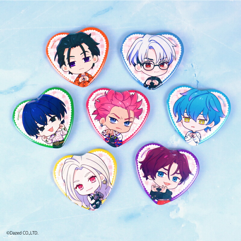 if 魔フィア ナベリウス・カルエゴ BIGハート缶バッジ if 魔フィア