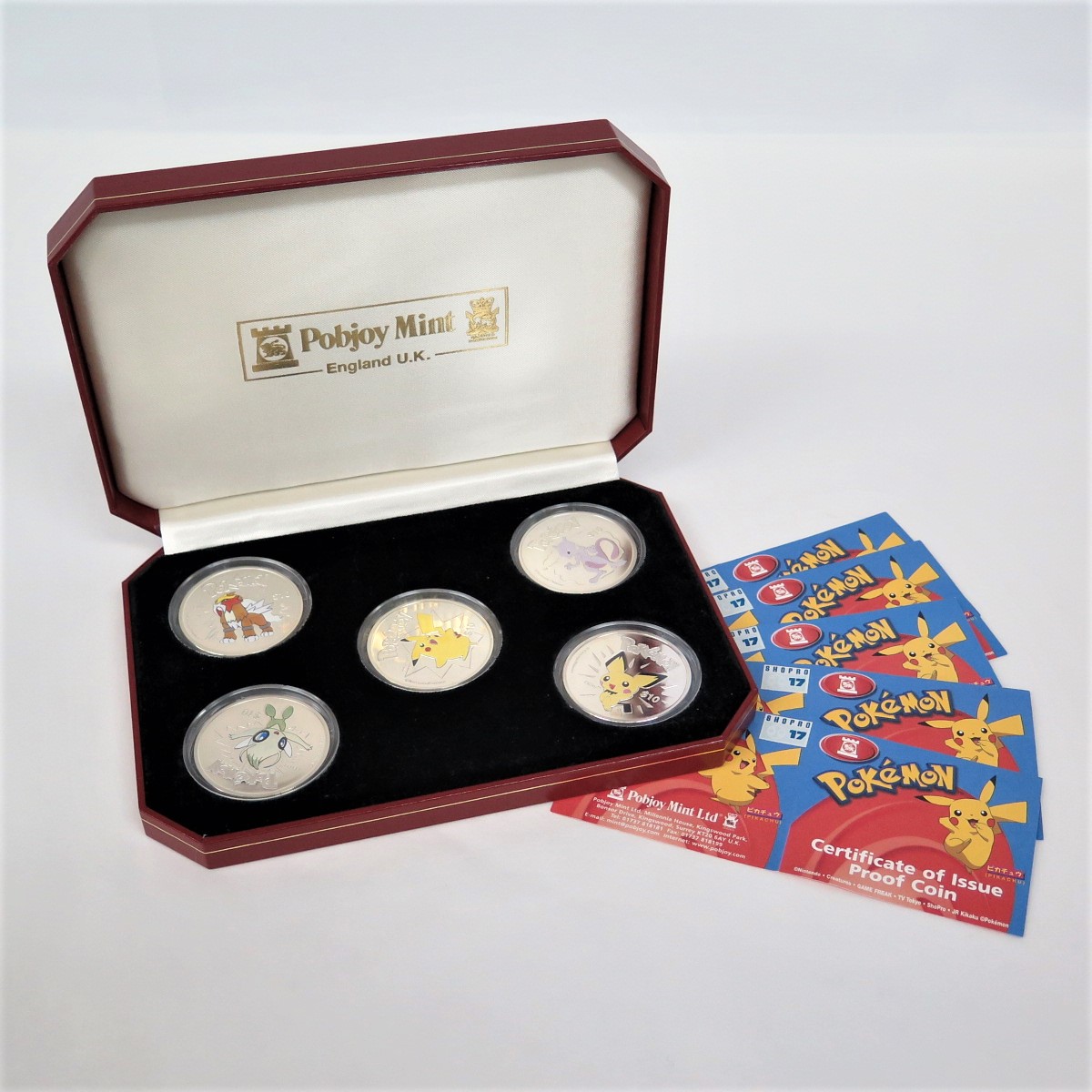 イタリア郵便局限定ポケモン純銀メダル 中身はランダム