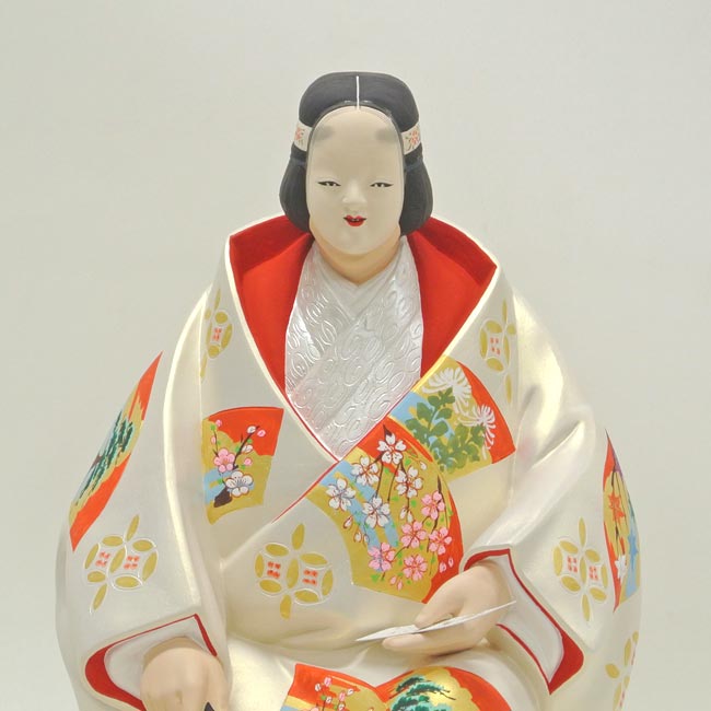 楽天市場】【博多人形】【能物】『熊野（座） 栄喜作』 : 藤田人形楽天