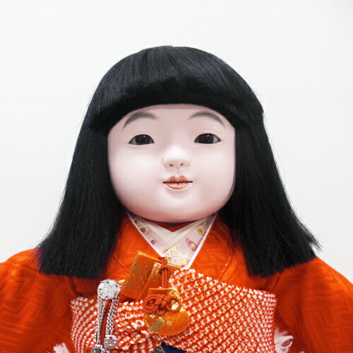 楽天市場】市松人形 頭（かしら）/松乾斎東光作 着付/平安光義作