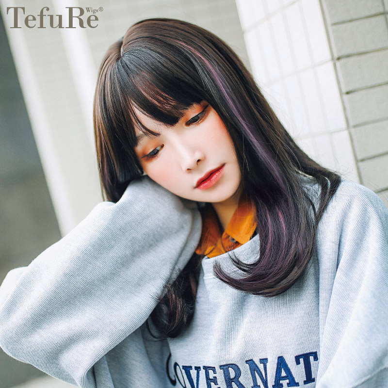 楽天市場】ウィッグ ロング セミロング ミディアム ウルフ レディース