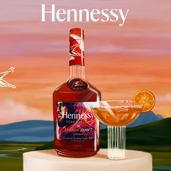 限定品 2本セットヘネシー V.S レブロンジェームズ リミテッドエディション