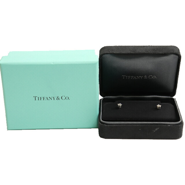 楽天市場】（新品仕上げ済）ティファニー TIFFANY ソリティア スタッド