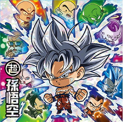 ドラゴンボールシール ウエハース WGS ゴジータ×孫悟空 BANDAI
