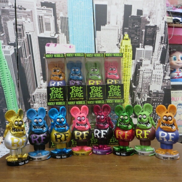 楽天市場】ファンコ ラットフィンク フィギュア ボビングヘッド