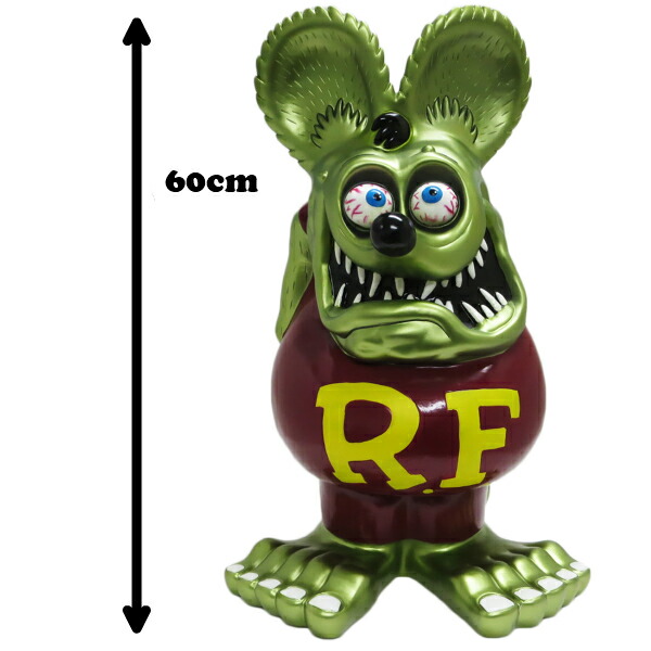 未開封品ラットフィンクビックバンク希少メタリックグリーン64センチ