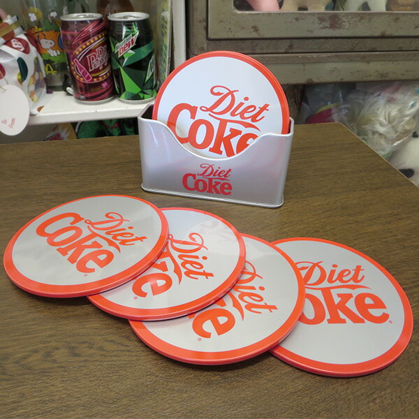 楽天市場】ダイエット コカコーラ コースター セット 6枚入り