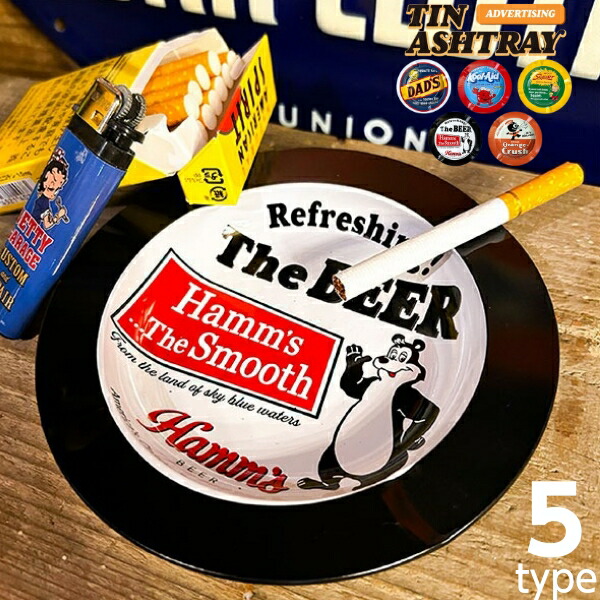 楽天市場】アメリカン アドバタイジング キャラクター ティン 灰皿