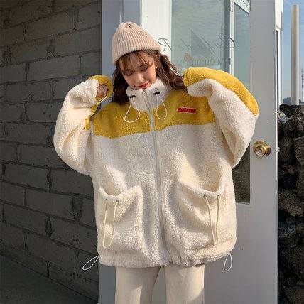 楽天市場】ボアブルゾン ジャケット レディース 送料無料 3色 アウター