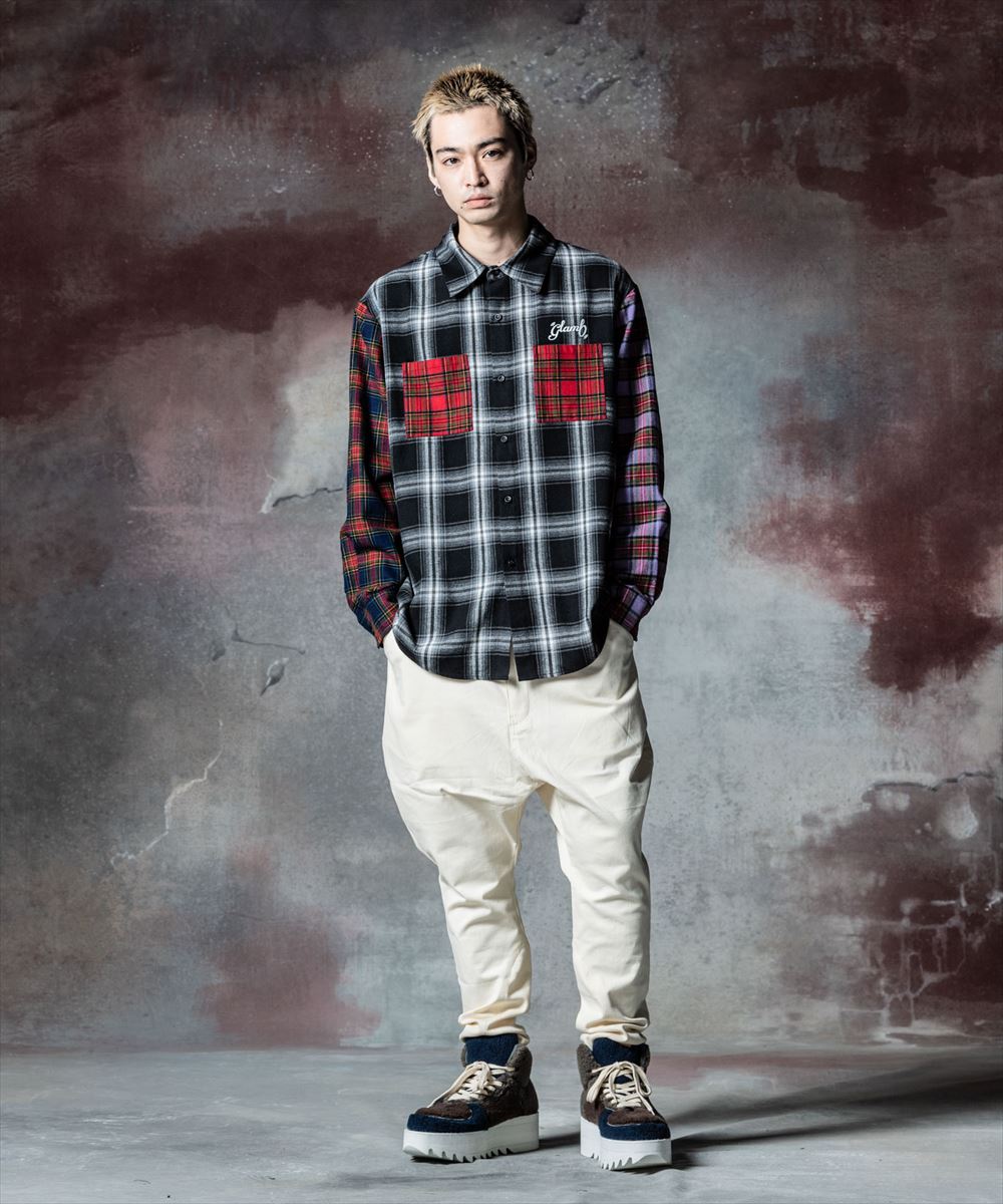 glamb シモンパラフィンジョッパーズ 黒 サイズ1 glamb シモン