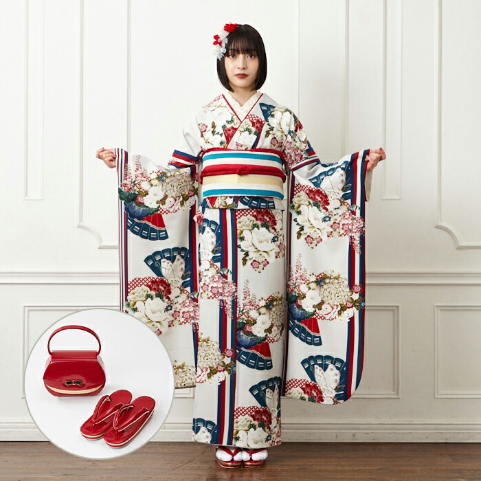 楽天市場】【レンタル】振袖 「【F2729】 花蝶妃 」公式 ふりふ