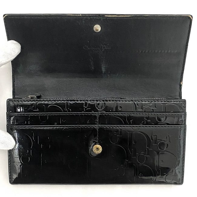楽天市場】【送料無料】 クリスチャン ディオール 二つ折り 長財布