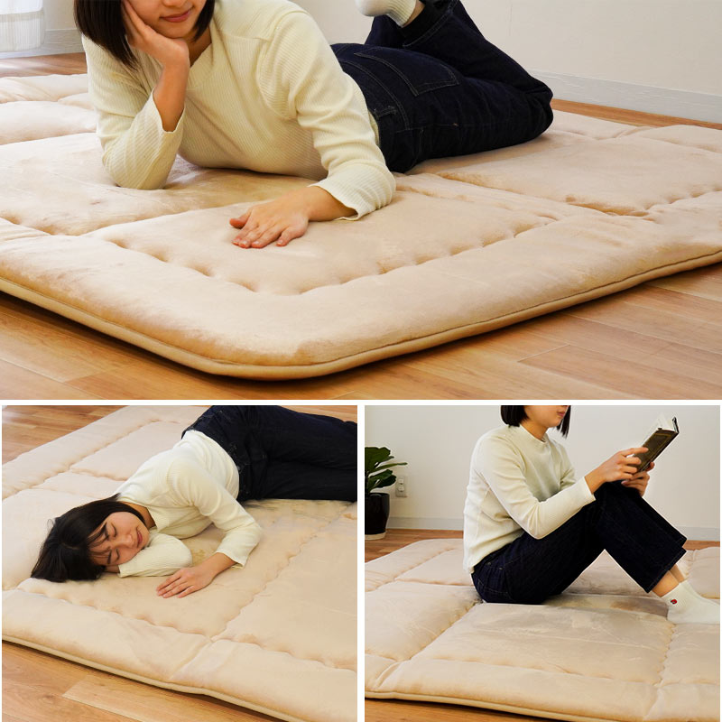 楽天市場】厚み約30mm ふっくら こたつ敷き布団 長方形 約190×240cm
