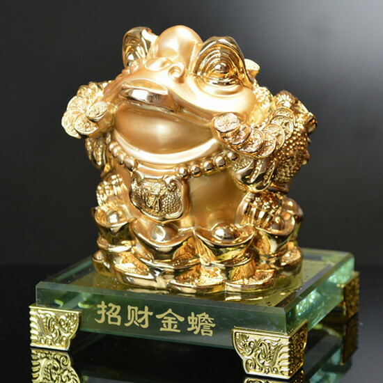 楽天市場】【送料無料】NO-10《高級》風水 三本脚の蛙◇黄金の北斗七星