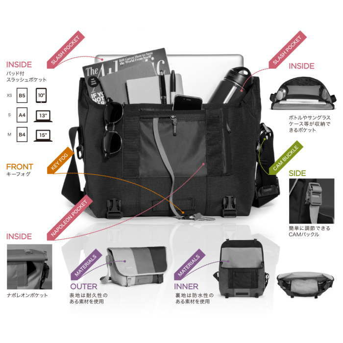 楽天市場】TIMBUK2 ティンバック2 クラシックメッセンジャー XS メンズ