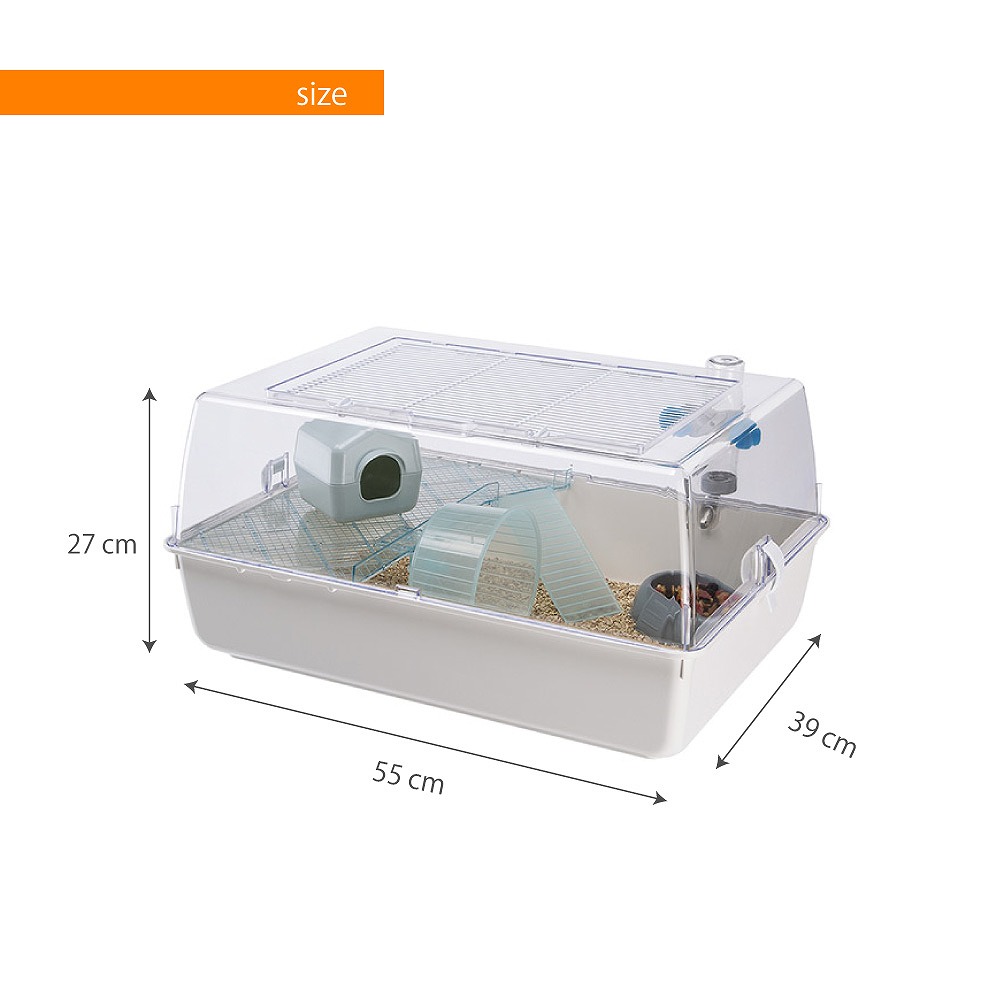 楽天市場】ハムスターケージ 広い 飼育ケージ ミニデュナハムスター
