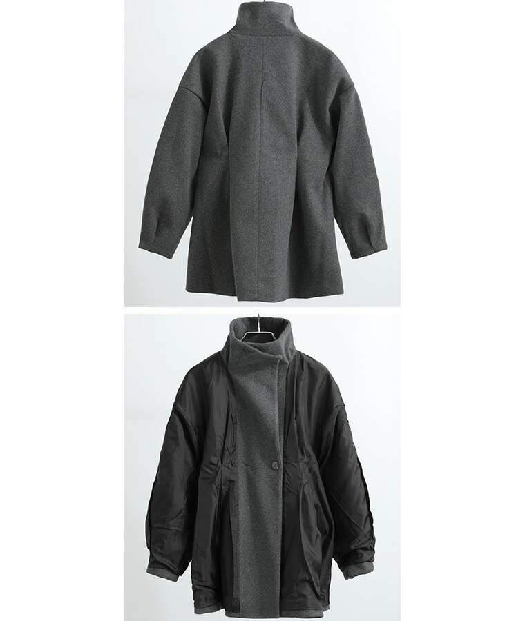 ounce ハーフコート コート ジャケット 韓国 レディース コート