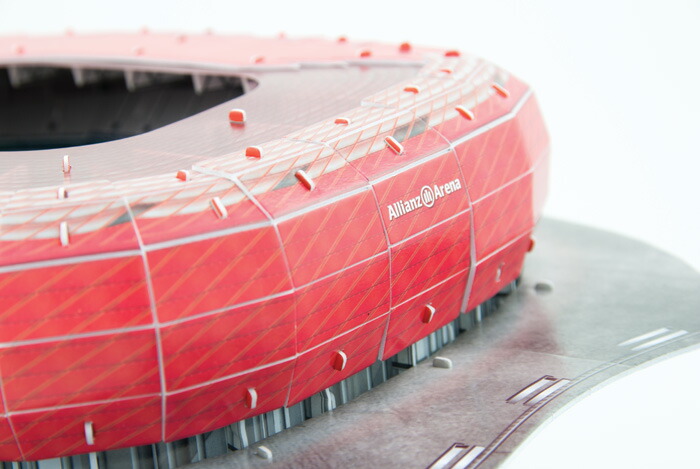 楽天市場】アリアンツ・アレーナ スタジアム 3D パズル(バイエルン