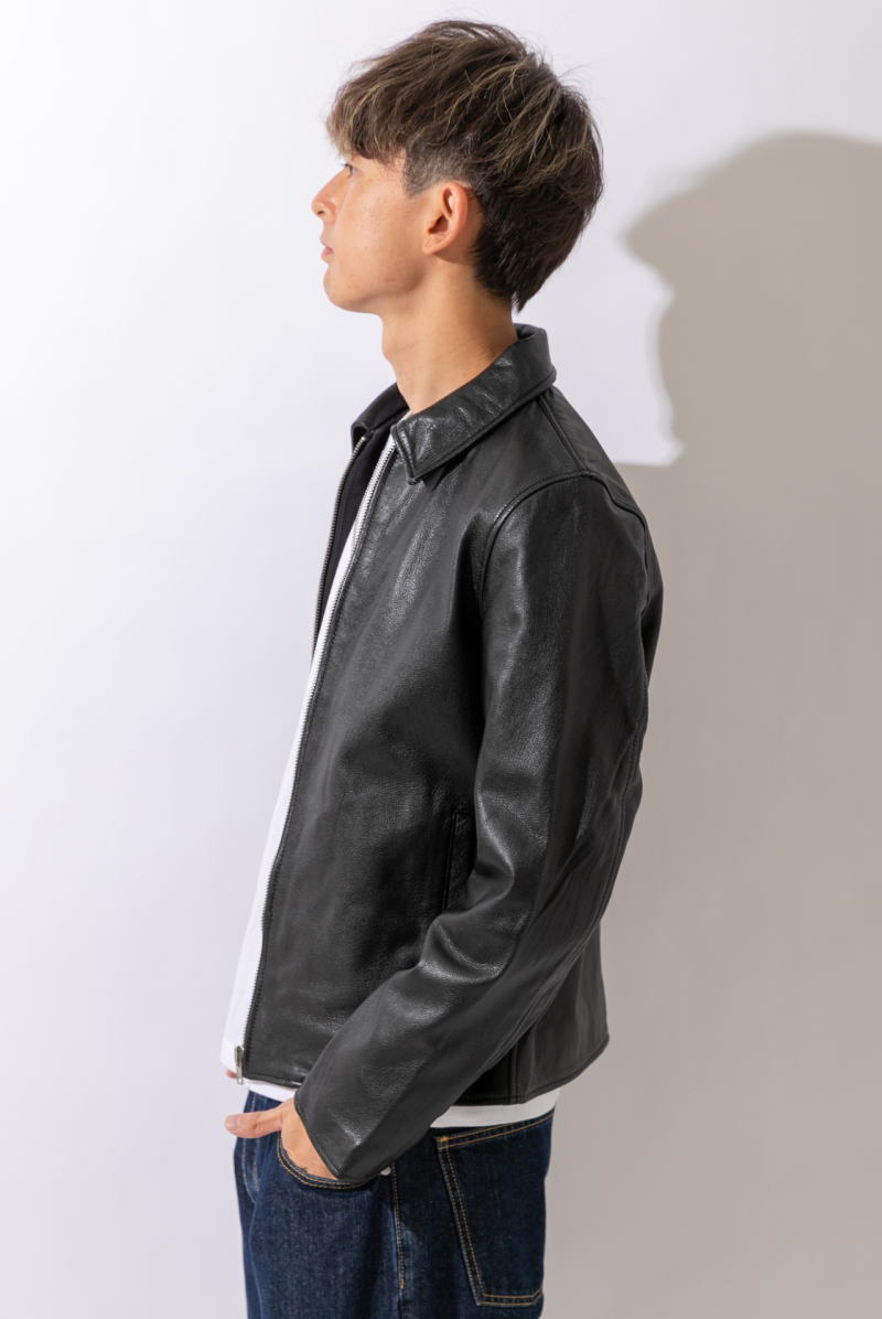 楽天市場】フリーダムレザー レザージャケット ゴートレザー